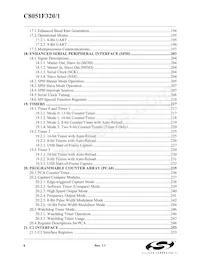 C8051F321 Datasheet Pagina 6