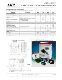 C8051F537-IT Datasheet Pagina 2