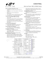 C8051F960-A-GQR數據表 封面