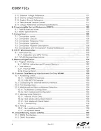 C8051F960-A-GQR Datenblatt Seite 4