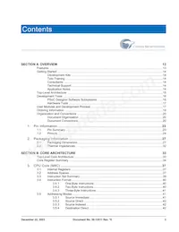 CY8C24423-24PVIT Datasheet Page 3