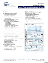 CY8C24423-24SIT Datasheet Copertura