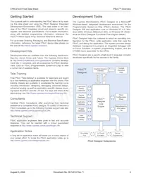 CY8C27643-24LFXIT Datasheet Pagina 4