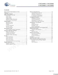 CY8C29666-24LFXIT Datasheet Pagina 2