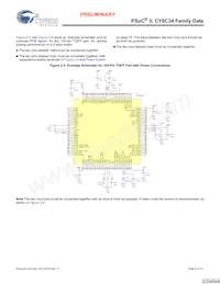 CY8C3446PVI-092 Datasheet Pagina 9