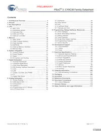 CY8C3866PVI-069 Datasheet Pagina 2