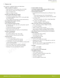 EFM32PG1B100F128GM32-B0R Datasheet Pagina 2