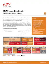 EFM8LB11F16E-A-QSOP24 Datasheet Cover