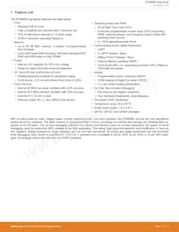 EFM8SB20F32G-A-QFN32R Datasheet Page 2