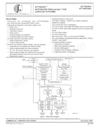 IDT79R3041-33PFG8 Datasheet Copertura