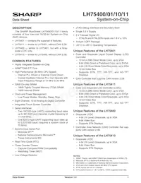 LH75411N0Q100C0 Datasheet Copertura