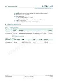 LPC2919FBD144/01/ Datenblatt Seite 4