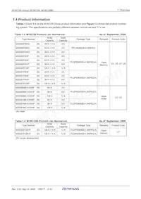 M30280FCBHP#U7B Datasheet Pagina 8