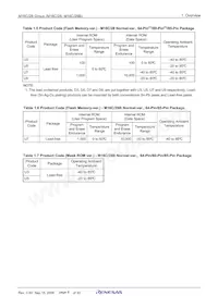 M30280FCBHP#U7B Datasheet Pagina 10