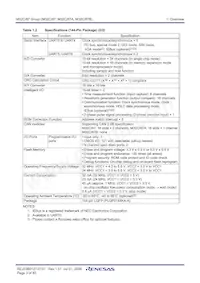 M30879FLBGP#U5 Datasheet Page 5