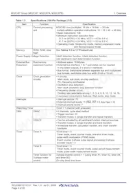 M30879FLBGP#U5 Datasheet Page 6