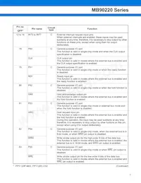 MB90224PF-GT-370E1 Datasheet Page 7