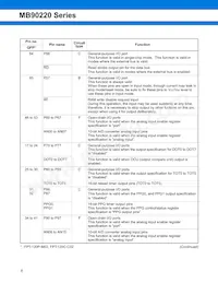 MB90224PF-GT-370E1 Datasheet Page 8