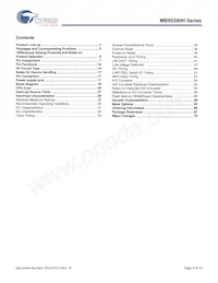 MB95F396KPMC1-G-SNE2 Datasheet Pagina 3