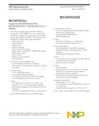 MC56F82316VLF Datasheet Cover