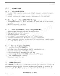 MC56F82316VLF Datasheet Page 11