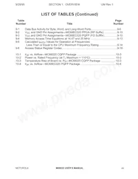 MC68EC020AA25R Datasheet Pagina 15