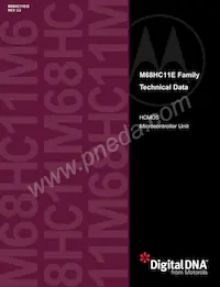 MC68HC711E9CFNE2 Datasheet Copertura