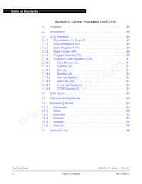 MC68HC711E9CFNE2 Datasheet Pagina 8