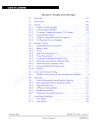 MC68HC711E9CFNE2 Datasheet Pagina 10