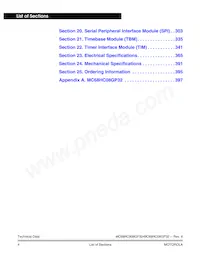 MC68HC908GP16CFB Datasheet Pagina 6