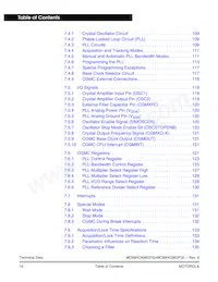 MC68HC908GP16CFB Datasheet Pagina 12