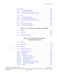 MC68HC908GP16CFB Datenblatt Seite 17