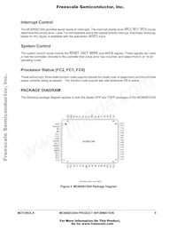 MC68SEC000FU16 Datasheet Pagina 5