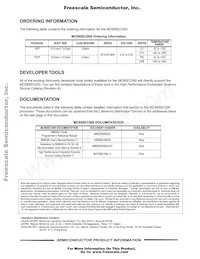 MC68SEC000FU16 Datasheet Pagina 6