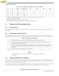 MC9S08GW64CLK Datenblatt Seite 10