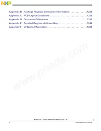 MC9S12XF512MLM Datasheet Pagina 4