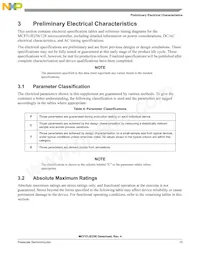 MCF51JE256CML Datasheet Pagina 15