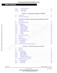 MCHC908RF2MFAE Datasheet Pagina 8