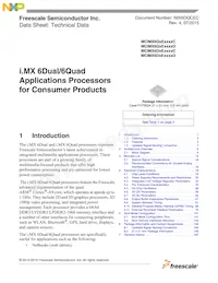 MCIMX6Q5EYM10ACR Datasheet Cover