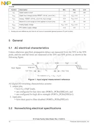 MK10DN128VLH5R數據表 頁面 10