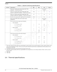 MK10DX64VMB7 Datasheet Pagina 20