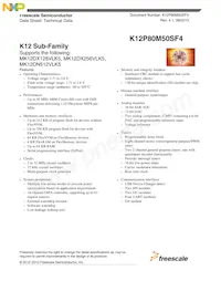 MK12DN512VLK5R Datasheet Copertura