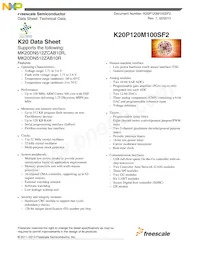 MK20DN512ZAB10R Datasheet Copertura