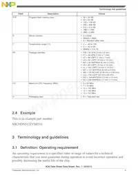 MK20DN512ZAB10R Datasheet Pagina 5