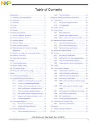 MK20DX256VLQ10R Datasheet Pagina 3