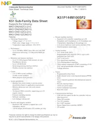 MK51DN512ZCLQ10 Datasheet Copertura