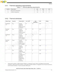 MK60DX256ZVMD10 Datasheet Pagina 23