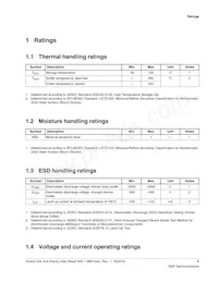 MK64FN1M0CAJ12R Datasheet Pagina 5