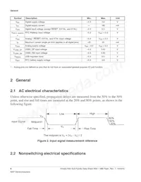 MK64FN1M0CAJ12R Datasheet Pagina 6