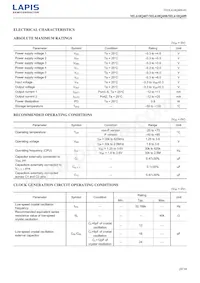 ML610Q409P-NNNTB03A7 Datenblatt Seite 20